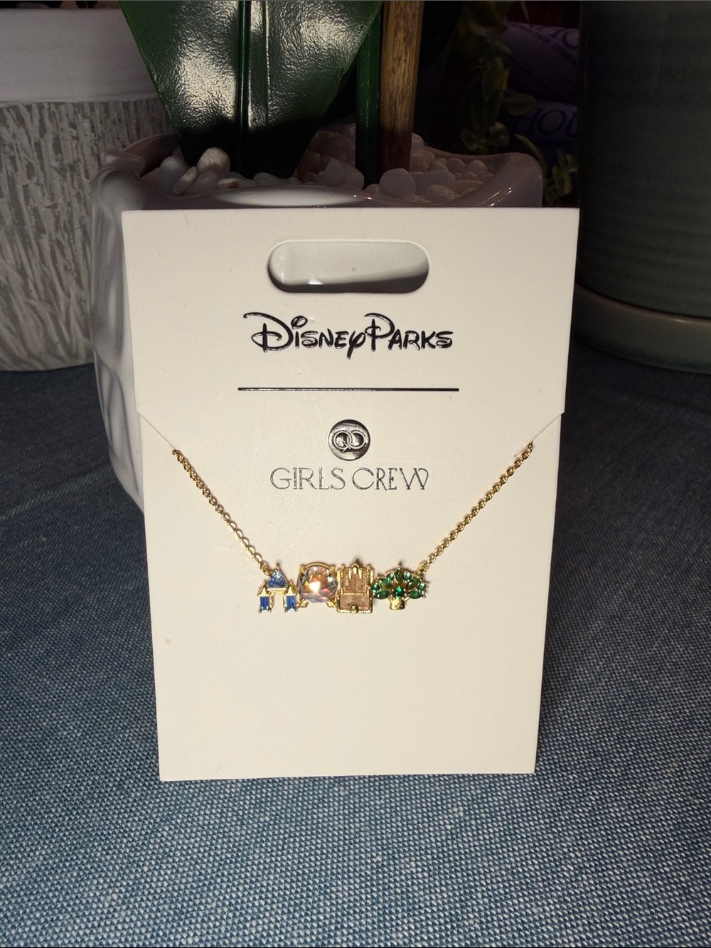 Disney World Girls Crew necklace